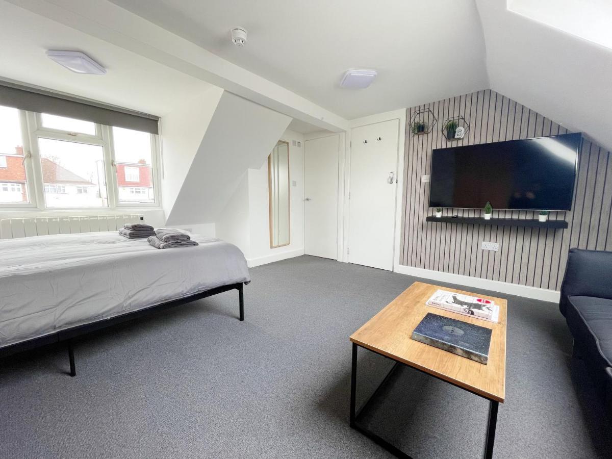 Cosy Bright Studio Apartment Close To Wembley Stadium London Eksteriør billede